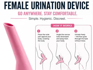 Portable Female Urination Funnel Hygienic Stand