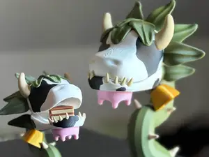 The Sims Cowplant Ball Jointed Gamer Figure