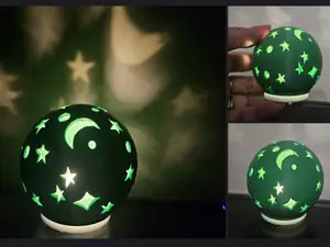 stars and moons spotlight