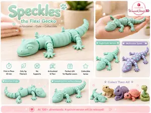 Flexi Gecko – Cute Articulated Lizard Toy Fidget