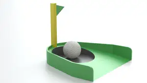 Golf Putting Cup Golf Hole