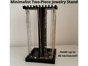 Minimalist Two-Piece Jewelry Stand