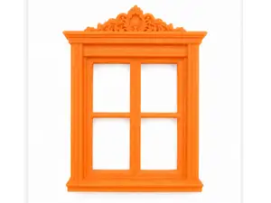 Victorian Mini Window Frame – Dollhouse Decor