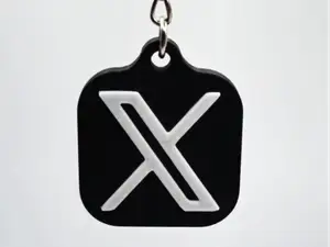 NFC Tag Schlüsselanhänger X Twitter
