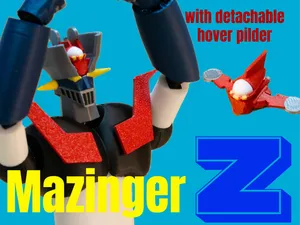 Mazinger Z with detachable Hover Pilder