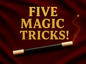 Magic Wand with 5 nice Tricks!