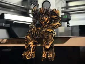 Sad Megatron Figurine sitting on a ledge!