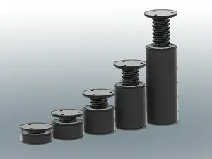 Furniture adjustable leg