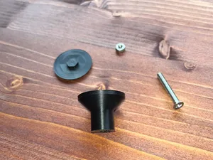 Türknauf / Türgriff M4 mit Abdeckung