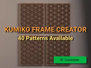 Kumiko Frame Creator (Parametric)