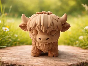 Kobold-Kaelbchen Flauschboss als Miniatur