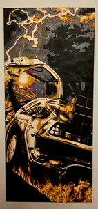 HueForge Back to the Future - DeLorean 