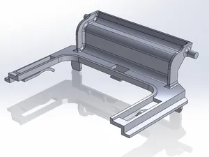 AEG AE4200 Staubsauger Beutelhalterung