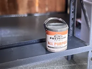 Gallon of Paint for Dollhouse Miniatures 1:12