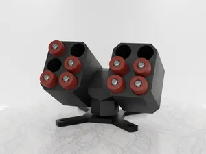 AA Battery Holder / Dispenser