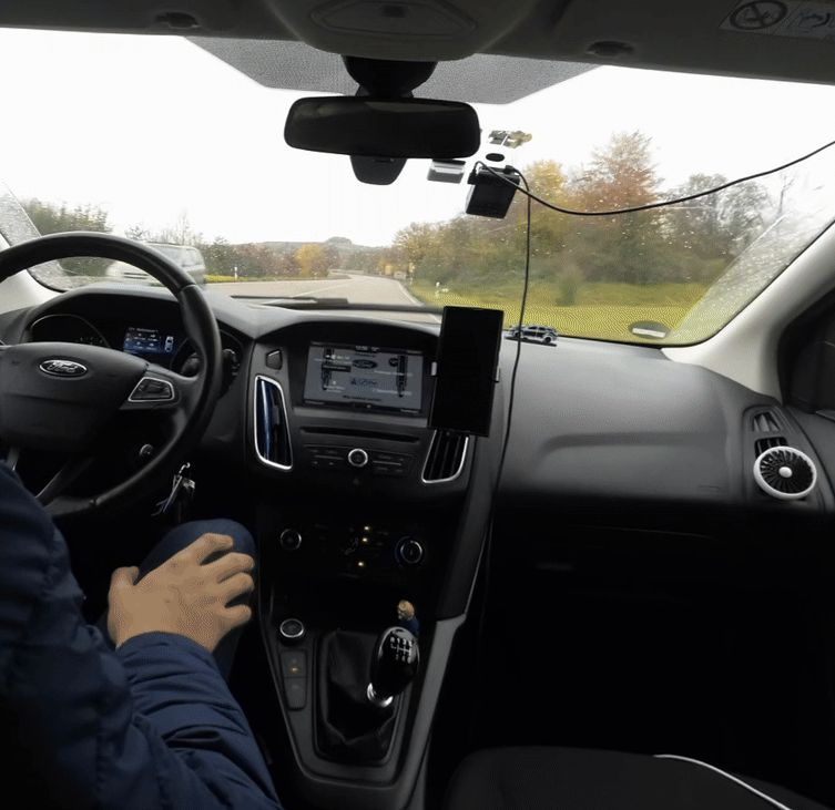 Action Camera Mount Car Seat (DJI, GoPro, ...)