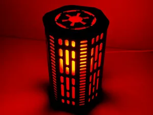 Sci-Fi Desk Lamp with Interchangeable Fandom Lids