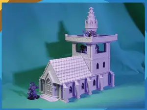 Grim Dark Gothic Church, Set B, Tower