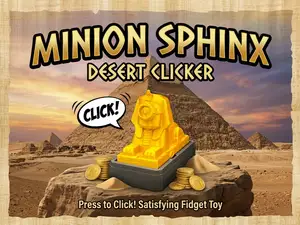 MINION SPHINX FIDGET CLICKER