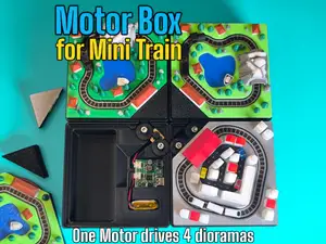 Motor Box - Mini Train Dioramas