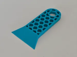 Safe Print Removal Scraper | No-Scratch Spatula