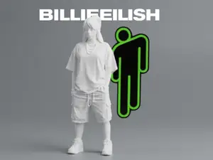 Billie Eilish – Stylized Figurine