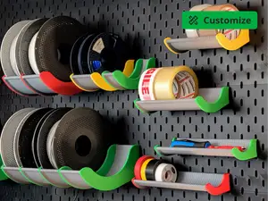 IKEA Skadis Spool & Tape Cradle Generator
