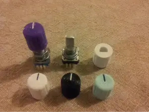 Knob for rotary encoder or potentiometer
