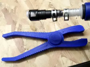 Fuel hose clamp pliers