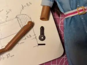 Articulated Barbie Elbow Joint