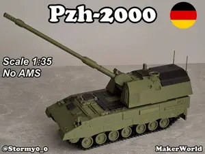 Pzh-2000 Self-Propelled Howitzer 1/35