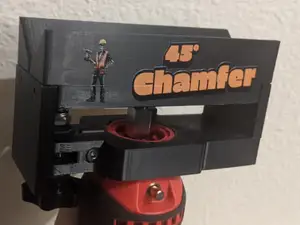 45° Bauer Powered Chamfering Tool OxToolCo Style