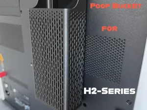 Poop Bucket | Snap-On for H2-Series (H2S/H2D/H2C)