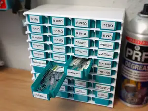 Organizer for small parts