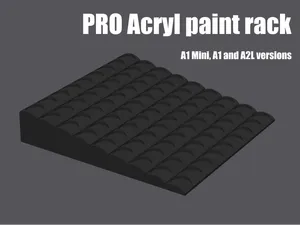 Pro Acryl Paint Rack (desktop)
