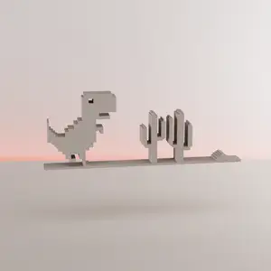 Chrome Dino scene