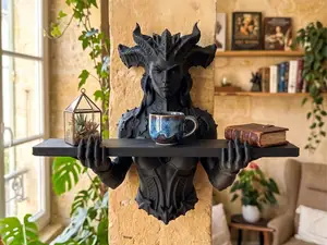 Lilith Dark Fantasy Demon Wall Shelf