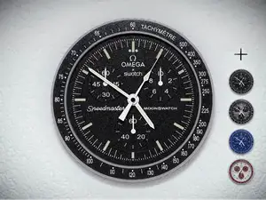 Swatch MoonSwatch – Wall Clock