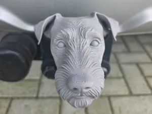 Airedale Terrier Tow Hitch/Ball Cover