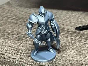 The Oathbound Sentinel – Paladin STL Miniature