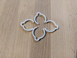 Cable clamps for 20mm rod