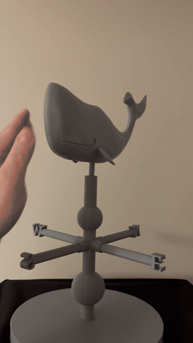 Whale Weathervane