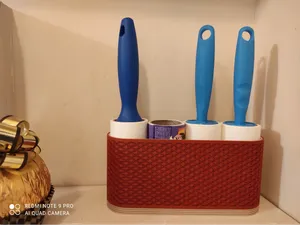 Organizer for 4 lint rollers