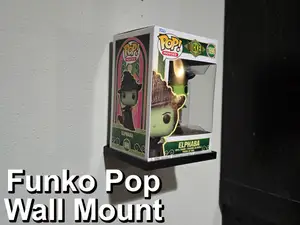 Funko pop vinyl figure wall mount