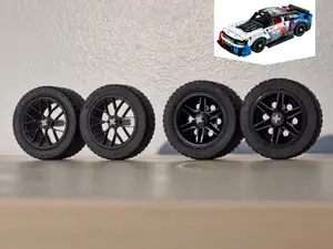 Realistic Wheels- Legò NASCAR Camaro ZL1 42153