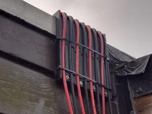 Solar Panel Roof Cable Guide