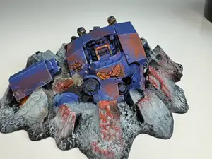 40k destroyed Balistus drednought terrain