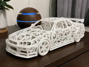 Nissan Skyline Voronoi da Collezione