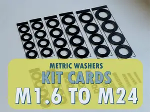 Metric Washers Kit Plates - Ready to print