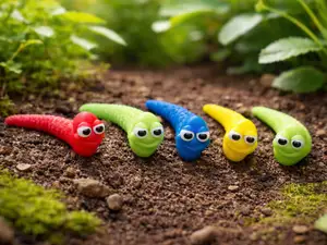 Flexi Worms Small Colorful Friends for Big Smiles